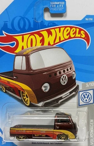 2019 Hot Wheels SUPER Treasure Hunt VOLKSWAGEN T2 PICKUP Ships In Protector