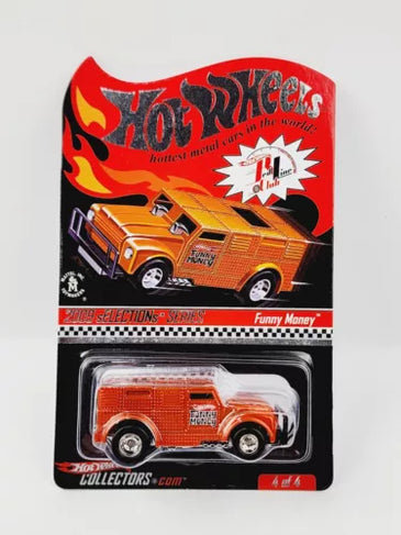 HOT WHEELS RLC ORANGE FUNNY MONEY TRUCK #2759