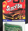 HOT WHEELS SINCE '68 GREEN w/FLAMES VOLKSWAGEN DRAG BUS