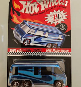 HOT WHEELS RLC BLUE GMC MOTORHOME LOW #514