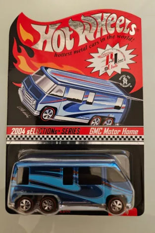 HOT WHEELS RLC BLUE GMC MOTORHOME LOW #514