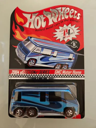 HOT WHEELS RLC BLUE GMC MOTORHOME LOW #514