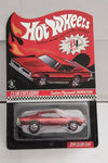 HOT WHEELS RLC RED CUSTOM PLYMOUTH BARRACUDA W/BUTTON #1585