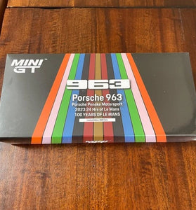 Mini GT 1:64 Porsche 963 #75 Porsche Penske Motorsport 2023 24 Hrs of Le Mans- Mijo Exclusives