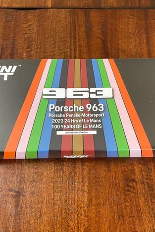 Mini GT 1:64 Porsche 963 #75 Porsche Penske Motorsport 2023 24 Hrs of Le Mans- Mijo Exclusives