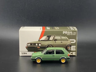 Pop Race Volkswagen Golf GTI MKII Green 1/64
