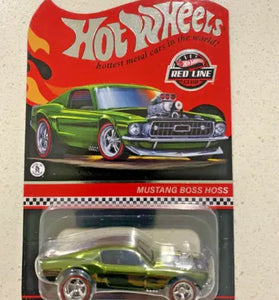 HOT WHEELS RLC GREEN MUSTANG BOSS HOSS