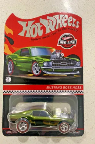 HOT WHEELS RLC GREEN MUSTANG BOSS HOSS