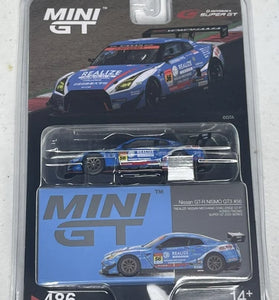 Mini GT 1:64 Nissan GT-R NISMO GT3 #56 KONDO RACING 2022 Super GT Series #486