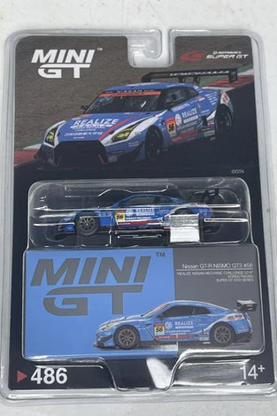 Mini GT 1:64 Nissan GT-R NISMO GT3 #56 KONDO RACING 2022 Super GT Series #486