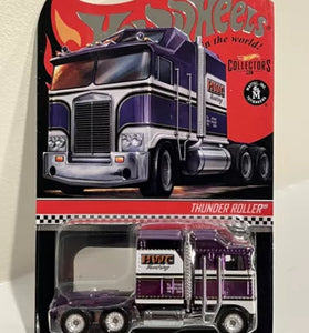 HOT WHEELS RLC PURPLE THUNDER ROLLER