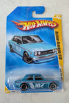2009 HOT WHEELS BLUE DATSUN BLUEBIRD 510 IN PROTECTO