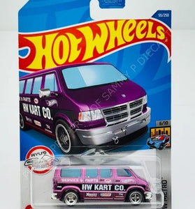 2022 HOT WHEELS SUPER TREASURE HUNT PURPLE DODGE VAN