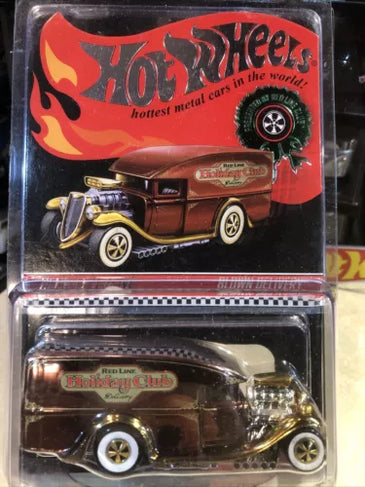 HOT WHEELS RLC HOLIDAY BLOWN DELIVERY