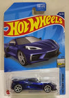 2022 HOT WHEELS SUPER TREASURE HUNT BLUE 2020 CORVETTE