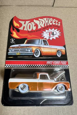 HOT WHEELS RLC ORANGE 1962 FORD F100