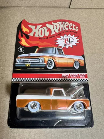 HOT WHEELS RLC ORANGE 1962 FORD F100