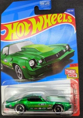 2022 HOT WHEELS SUPER TREASURE HUNT GREEN '81 CHEVY CAMARO