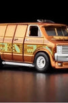 HOTHWEELS RLC ORANGE DODGE TRADESMAN VAN