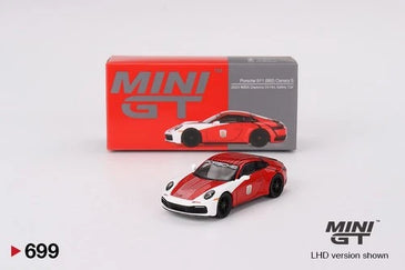 MINI GT 699 MINIATURE PORSCHE 911 (992) CORSA S SAFETY CAR 2023 IMSA DAYTONA