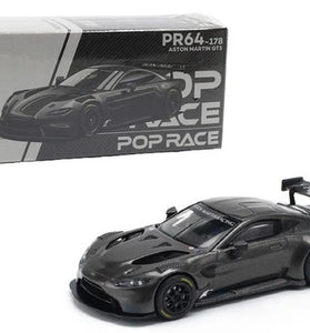 POP RACE ASTON MARTIN GT3 CARBON FIBER EDITION 1/64 PR640178