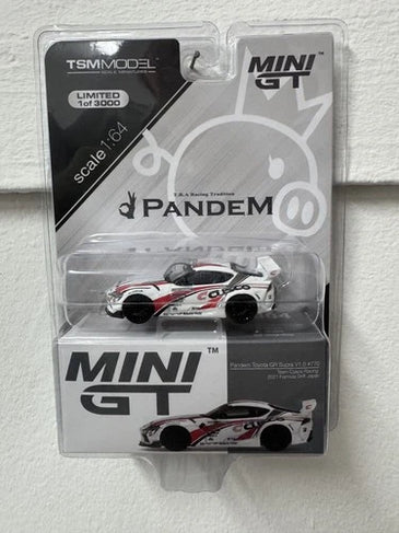Mini GT Pandem Toyota GR Supra V1.0 Team Cusco Racing 2021 Drift #364