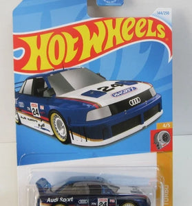2024 HOT WHEELS SUPER TREASURE HUNT BLUE AUDI '90 QUATTRO