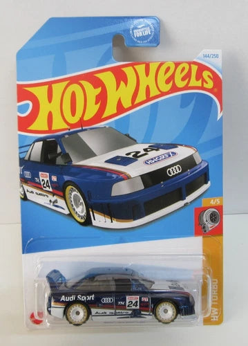 2024 HOT WHEELS SUPER TREASURE HUNT BLUE AUDI '90 QUATTRO