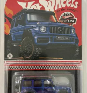 HOTWEELS RLC BLUE MERCEDES-BENZ AMG G 63 4X4