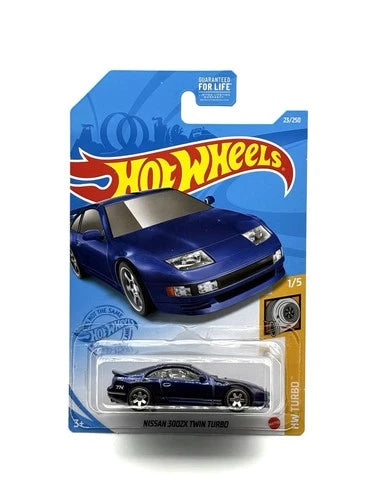 2021 HOT WHEELS SUPER TREASURE HUNT BLUE NISSAN 300 ZX TWIN TURBO