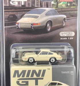 MINI GT #642 - IVORY - 1963 PORSCHE 901