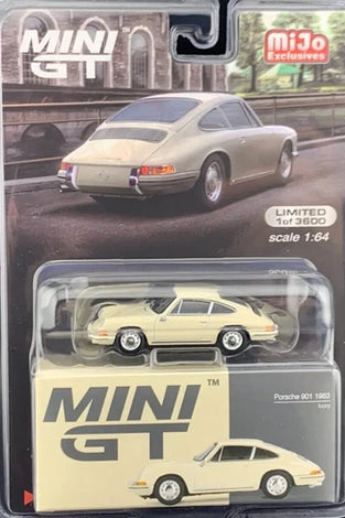 MINI GT #642 - IVORY - 1963 PORSCHE 901