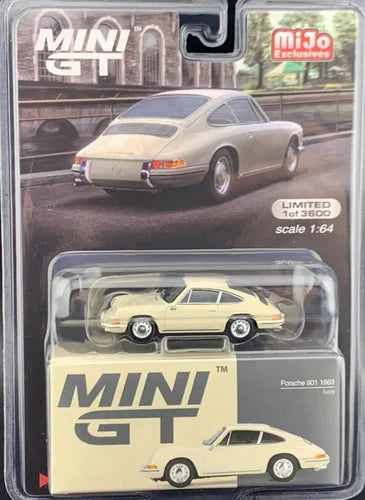 MINI GT #642 - IVORY - 1963 PORSCHE 901