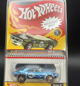 HOT WHEELS RLC NEO CLASSICS BLUE '67 CAMARO