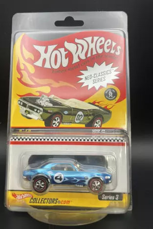 HOT WHEELS RLC NEO CLASSICS BLUE '67 CAMARO