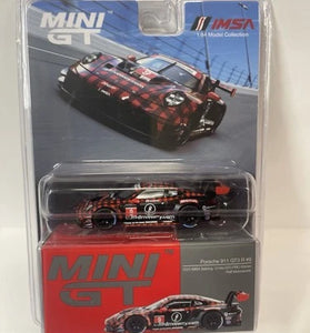 MINI GT #770 PORSCHE 911 GT3 R #9 2023 IMSA SEBRING 12 HRS GTD PRO WINNER