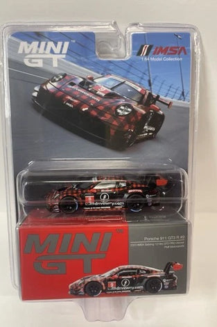 MINI GT #770 PORSCHE 911 GT3 R #9 2023 IMSA SEBRING 12 HRS GTD PRO WINNER