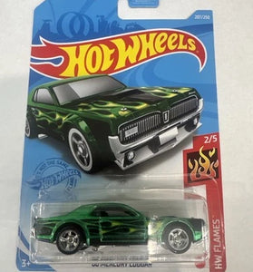 2021 HOT WHEELS SUPER TREASURE HUNT GREEN '68 MERCURY COUGAR