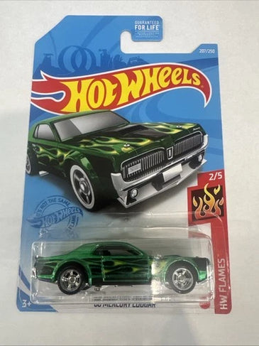 2021 HOT WHEELS SUPER TREASURE HUNT GREEN '68 MERCURY COUGAR