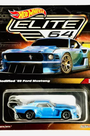 HOT WHEELS RLC ELITE MODIFIED '69 FORD MUSTANG IN PROTECTO