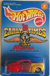 HOT WHEELS '99 EARLY TIMES 30TH ANNUAL ROD RUN RED TAIL DRAGGER W/RR'S