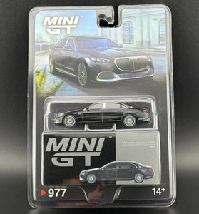 MINI GT MERCEDES-MAYBACH S 680 CHAMPAGNE METALLIC GOLD MIJO EXCLUSIVES #605