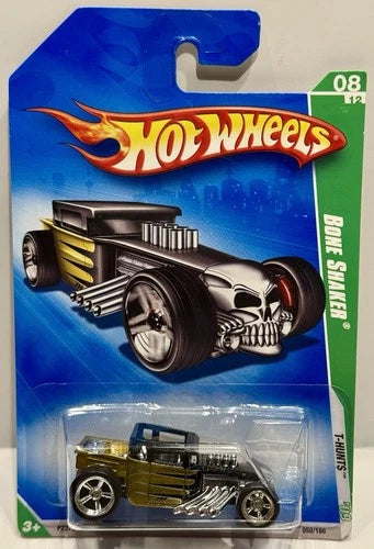 2009 HOT WHEELS SUPER TREASURE HUNT GOLD BONE SHAKER