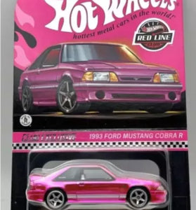 HOT WHEELS RLC PINK 1993 FORD MUSTANG COBRA R