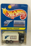 HOT WHEELS BLACK FEED THE CHILDREN HIWAY HAULER