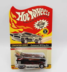 HOT WHEELS RLC ONLINE EXCLUSIVE CHROME CUSTOMIZED VW DRAG BUS
