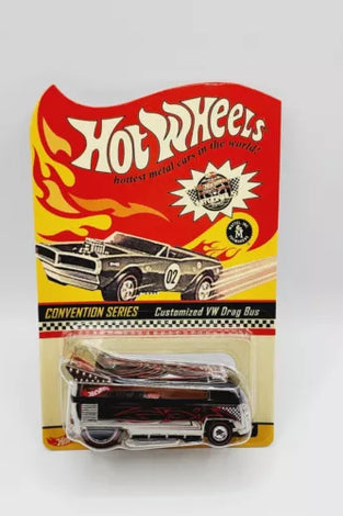 HOT WHEELS RLC ONLINE EXCLUSIVE CHROME CUSTOMIZED VW DRAG BUS