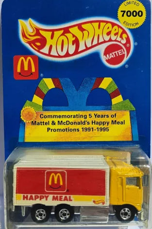 HOT WHEELS MCDONALDS HAPPY MEAL HIWAY HAULER W/BLACKWALLS