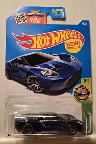 Hot Wheels 2016 SUPER Treasure Hunt '17 FORD GT Blue