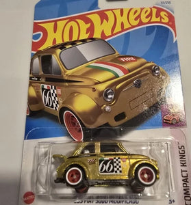 2024 Hot Wheels Super Treasure Hunt ‘60s Fiat 500D Modificado